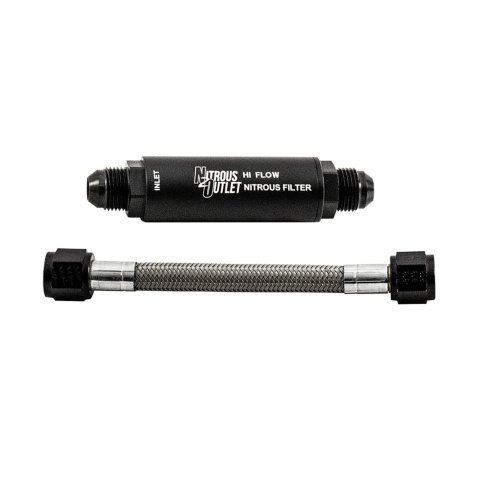 Nitrous Outlet Inline Filters 00-65002 8AN Filter thumbnail 1