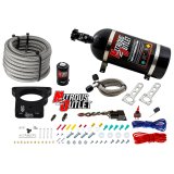 Nitrous Outlet Oxide Plate Systems 00-10102-DRY-10 Systems, EFI Plate, Dry Style, WOT Switch Activation, 10 lbs. Bottle, for Use On 78mm LSX Intakes, Cadillac, Chevrolet, Pontiac, Kit thumbnail 2