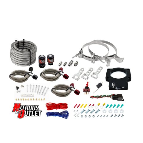 Nitrous Outlet Oxide Systems 00-10113-DRY-00 92mm Dry LSX Plate System (No Bottle) thumbnail 1
