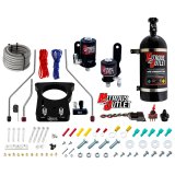 Nitrous Outlet Oxide Plate Systems 00-10118-78-10 Systems, EFI Plate, Wet, 200 hp, 10 lb. Bottle, Black Powdercoated, WOT Switch, Chevy, Pontiac, 5.7L LS, Kit thumbnail 1