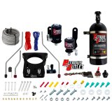 Nitrous Outlet Oxide Plate Systems 00-10118-78-10 Systems, EFI Plate, Wet, 200 hp, 10 lb. Bottle, Black Powdercoated, WOT Switch, Chevy, Pontiac, 5.7L LS, Kit thumbnail 2