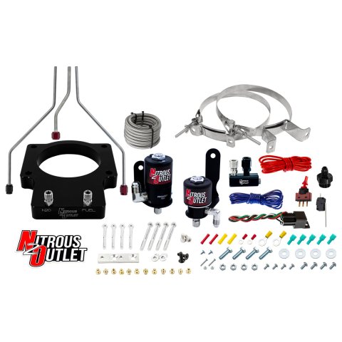 Nitrous Outlet Hardline Oxide Plate Systems 00-10118-92-00 92 mm Fast Intake 98-02 F-body System (No Bottle)