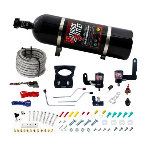 Nitrous Outlet Oxide Plate Systems 00-10121-78-15 78mm 04' GTO System (15lb Bottle)