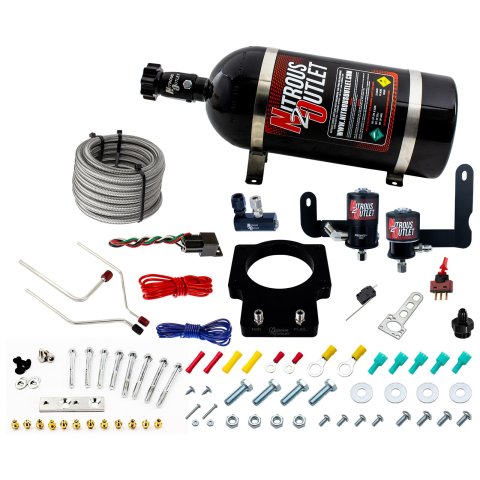 Nitrous Outlet Oxide Plate Systems 00-10121-90-10 90mm Fast Intake 04-06 GTO System (10lb Bottle)