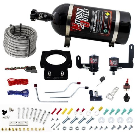 Nitrous Outlet Oxide Plate Systems 00-10126-90-10 90mm 06-07 CTS-V System (10lb Bottle)