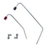 Nitrous Outlet Oxide Plumbing Kits 00-10161-102-HL Kits, GM Holley Hi-Ram 102mm Throttle Body Hardline Kit - Solenoids To Plate thumbnail 2
