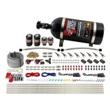 Nitrous Outlet Direct Port Systems 00-10362-DS-10 DS 4 Cyl 4 Sol Sys w/ Dist Blocks Low PSI(10Lb Bottle) 90° Noz thumbnail 1