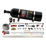 Nitrous Outlet Oxide Systems 00-10362-E85-15 4 Cyl 2 Sol Direct Port Sys w/ Dist Blocks E85 Low PSI(15Lb Bottle) 90° Noz thumbnail 1