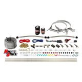 Nitrous Outlet Direct Port Systems 00-10362-R-00 4 Cyl 2 Sol Sys w/ Single Rail Low PSI(No Bottle)(90° Noz) thumbnail 2