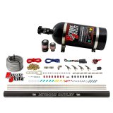 Nitrous Outlet Direct Port Systems 00-10362-R-10 4 Cyl 2 Sol Sys w/ Single Rail Low PSI(10Lb Bottle)(90° Noz) thumbnail 2
