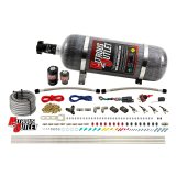 Nitrous Outlet Direct Port Systems 00-10362-R-12 4 Cyl 2 Sol Sys w/ Single Rail Low PSI(12Lb Bottle)(90° Noz) thumbnail 2