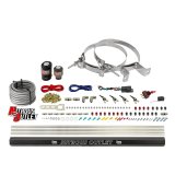 Nitrous Outlet Oxide Systems 00-10363-R-00 4 Cyl 2 Sol Direct Port Sys w/ Single Rail Hi PSI(No Bottle)(90° Noz) thumbnail 1