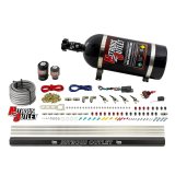 Nitrous Outlet Oxide Systems 00-10363-R-10 4 Cyl 2 Sol Direct Port Sys w/ Single Rail Hi PSI(10Lb Bottle)(90° Noz) thumbnail 1