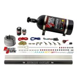 Nitrous Outlet Oxide Systems 00-10363-R-10 4 Cyl 2 Sol Direct Port Sys w/ Single Rail Hi PSI(10Lb Bottle)(90° Noz) thumbnail 2