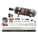 Nitrous Outlet Oxide Systems 00-10363-R-12 4 Cyl 2 Sol Direct Port Sys w/ Single Rail Hi PSI(12Lb Bottle)(90° Noz) thumbnail 2