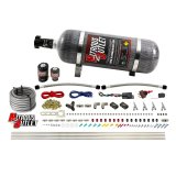 Nitrous Outlet Oxide Systems 00-10363-SBT-12 4 Cyl 2 Sol Direct Port Sys w/Dist Blocks Hi PSI(12Lb Bottle)(SBT Noz) thumbnail 2