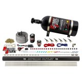 Nitrous Outlet Oxide Systems 00-10398-ALC-10 6 Cyl 2 Sol Direct Port Sys w/Dist Blocks ALC Low PSI(10Lb Bottle)(90° Noz) thumbnail 1