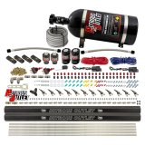Nitrous Outlet Direct Port Systems 00-10398-DS-10 DS 6 Cyl 4Sol Sys w/Dist Blocks Low PSI(10Lb Bottle)(90° Noz) thumbnail 2