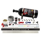 Nitrous Outlet Direct Port Systems 00-10398-R-10 6 Cyl 2 Sol Sys w/ Single Rail Low PSI(10Lb Bottle)(90° Noz) thumbnail 2