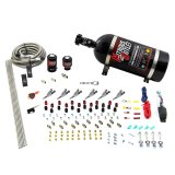 Nitrous Outlet Oxide Systems 00-10398-SBT-10 6 Cyl 2 Sol Direct Port Sys w/ Dist Blocks Low PSI(10Lb Bottle)(SBT Noz) thumbnail 1