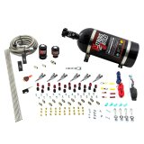 Nitrous Outlet Oxide Systems 00-10398-SBT-10 6 Cyl 2 Sol Direct Port Sys w/ Dist Blocks Low PSI(10Lb Bottle)(SBT Noz) thumbnail 2