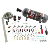 Nitrous Outlet Oxide Systems 00-10398-SBT-12 6 Cyl 2 Sol Direct Port Sys w/ Dist Blocks Low PSI(12Lb Bottle)(SBT Noz) thumbnail 1