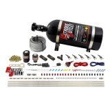 Nitrous Outlet Oxide Systems 00-10399-E85-10 6 Cyl 2 Sol Direct Port Sys w/ Dist Blocks E85 Hi PSI(10Lb Bottle)(90° Noz) thumbnail 1