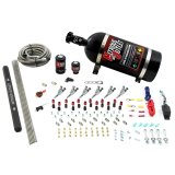 Nitrous Outlet Oxide Systems 00-10399-R-15 6 Cyl 2 Sol Direct Port Sys w/ Single Rail Hi PSI(15Lb Bottle)(90° Noz) thumbnail 2