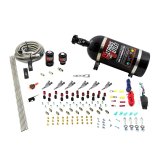 Nitrous Outlet Oxide Systems 00-10399-SBT-10 6 Cyl 2 Sol Direct Port Sys w/ Dist Blocks Hi PSI(10Lb Bottle)(SBT Noz) thumbnail 1