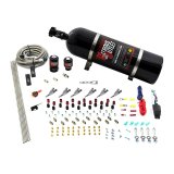 Nitrous Outlet Oxide Systems 00-10399-SBT-15 6 Cyl 2 Sol Direct Port Sys w/ Dist Blocks Hi PSI(15Lb Bottle)(SBT Noz) thumbnail 1