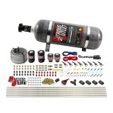 Nitrous Outlet Direct Port Systems 00-10433-H-12 8 Cyl 4 Sol Racers Sys Low PSI(12lb Bottle)(90° Noz) thumbnail 2