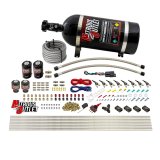 Nitrous Outlet Oxide Systems 00-10434-H-10 8 Cyl 4 Sol Racers Direct Port Sys Hi PSI( 10lb Bottle)(90° Noz) thumbnail 1