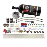 Nitrous Outlet Oxide Systems 00-10434-H-10 8 Cyl 4 Sol Racers Direct Port Sys Hi PSI( 10lb Bottle)(90° Noz) thumbnail 2