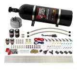 Nitrous Outlet Oxide Systems 00-10434-H-15 8 Cyl 4 Sol Racers Direct Port Sys Hi PSI( 15lb Bottle)(90° Noz) thumbnail 1