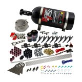 Nitrous Outlet Oxide Systems 00-10435-T-10 Systems, 8 Cylinder Direct Port System - Two .178 Trs (Gas)(5-7-10 psi)(100-400 HP)(10lb Bottle) thumbnail 2