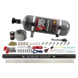 Nitrous Outlet Direct Port Systems 00-10470-H-R-12 Dry EFI 8 Cyl 1 Sol Sys w/ Single Rail (12Lb Bottle)(90° Noz) thumbnail 1