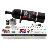 Nitrous Outlet Direct Port Systems 00-10470-H-R-15 Dry EFI 8 Cyl 1 Sol Sys w/ Single Rail (15Lb Bottle)(90° Noz) thumbnail 1