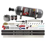 Nitrous Outlet Direct Port Systems 00-10471-H-R-12 Dry EFI 8 Cyl 2 Sol Sys w/ Dual Rails (12Lb Bottle )(90° Noz) thumbnail 1