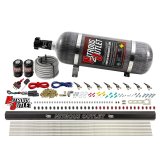 Nitrous Outlet Direct Port Systems 00-10472-H-R-12 8 Cyl 2 Sol Sys w/ Single Rail Low PSI(12Lb Bottle)90° Noz thumbnail 1