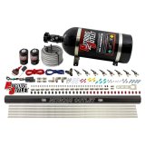 Nitrous Outlet Oxide Systems 00-10473-H-R-10 8 Cyl 2 Sol Direct Port Sys w/ Single Rail Hi PSI(10Lb Bottle)(90° Noz) thumbnail 1