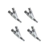 Nitrous Outlet Oxide Nozzles 00-40011-DRY-4 Nozzles, Vortex Ti 1/16" NPT Dry Dual Stage Nozzle - 4 Pack/Straight Annular Discharge/Titanium thumbnail 1