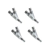 Nitrous Outlet Oxide Nozzles 00-40011-DRY-4 Nozzles, Vortex Ti 1/16" NPT Dry Dual Stage Nozzle - 4 Pack/Straight Annular Discharge/Titanium thumbnail 2
