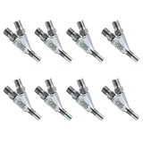 Nitrous Outlet Oxide Systems 00-40011-DRY-8 Nozzles, Vortex Ti 1/16" NPT Dry Dual Stage Nozzle - 8 Pack/Straight Annular Discharge/Titanium thumbnail 1