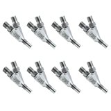 Nitrous Outlet Oxide Systems 00-40011-DRY-8 Nozzles, Vortex Ti 1/16" NPT Dry Dual Stage Nozzle - 8 Pack/Straight Annular Discharge/Titanium thumbnail 2