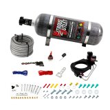 Nitrous Outlet Oxide Systems 00-10161-102-12 Systems, - Drivers Side/Excludes Fuel Supply - Gas/E85 (5-55psi)(50-200HP)(12lb Bottle) thumbnail 1
