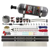 Nitrous Outlet Oxide Systems 00-10362-ALC-R-SBT-DS-12 DS 4 Cyl 4 Sol Direct Port Sys w/ Rails ALC Low PSI(12Lb Bottle) SBT Noz thumbnail 1