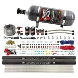 Nitrous Outlet Oxide Systems 00-10362-ALC-R-SBT-DS-12 DS 4 Cyl 4 Sol Direct Port Sys w/ Rails ALC Low PSI(12Lb Bottle) SBT Noz thumbnail 2