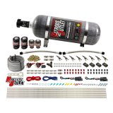 Nitrous Outlet Oxide Systems 00-10362-E85-DS-12 DS 4Cyl 4Sol Direct Port Sys w/ Dist Blocks E85 Low PSI(12Lb Bottle) 90°Noz thumbnail 2