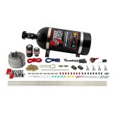 Nitrous Outlet Oxide Systems 00-10362-E85-SBT-10 4 Cyl 2 Sol Direct Port Sys w/ Dist Blocks E85 Low PSI(10Lb Bottle) SBT Noz thumbnail 1