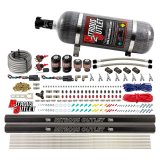 Nitrous Outlet Oxide Systems 00-10362-SBT-DS-12 DS 4 Cyl 4 Sol Direct Port Sys w/ Dist Blocks Low PSI(12Lb Bottle)(SBT Noz) thumbnail 1